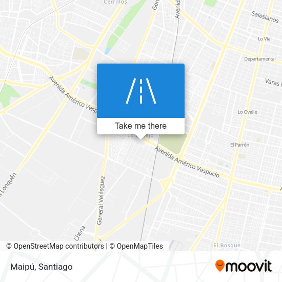 Mapa de Maipú