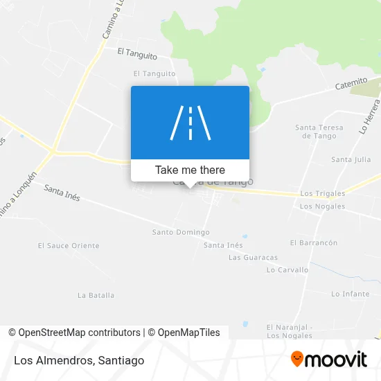 Los Almendros map