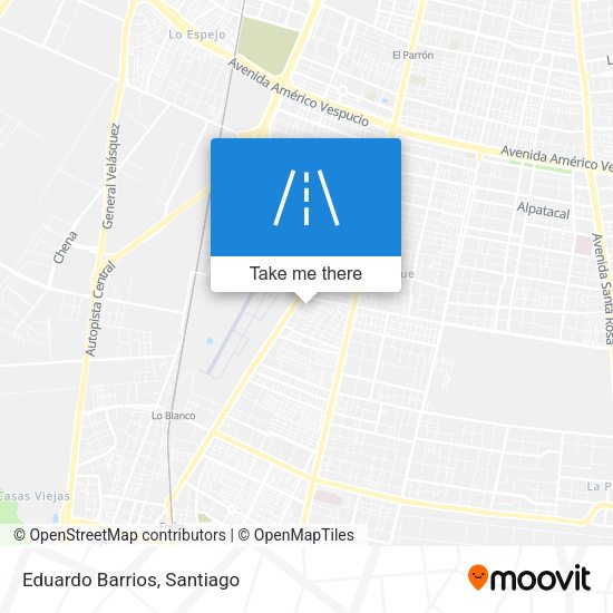 Mapa de Eduardo Barrios