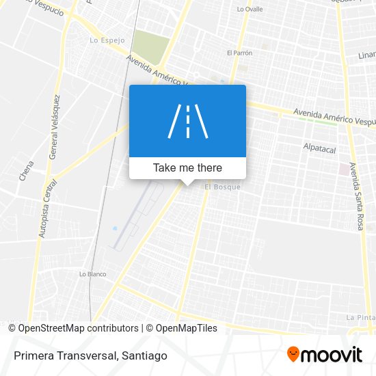 Mapa de Primera Transversal