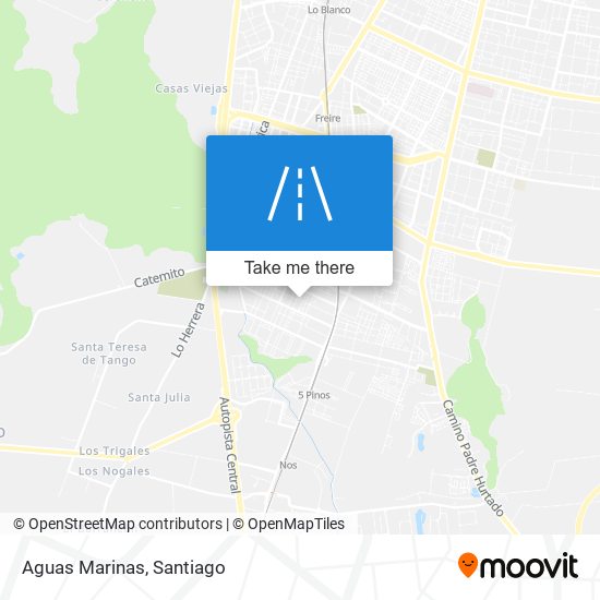 Aguas Marinas map