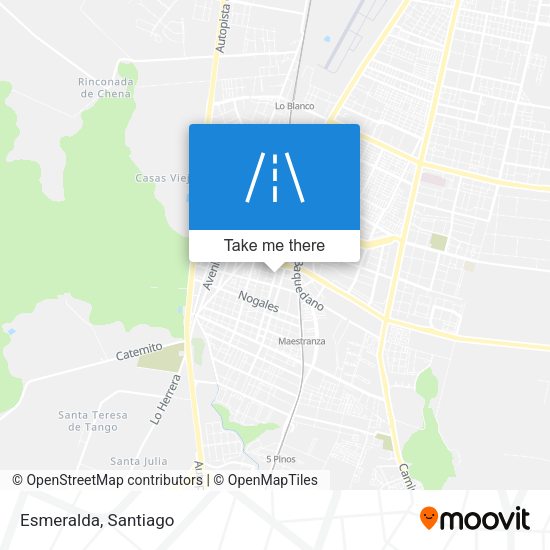 Mapa de Esmeralda