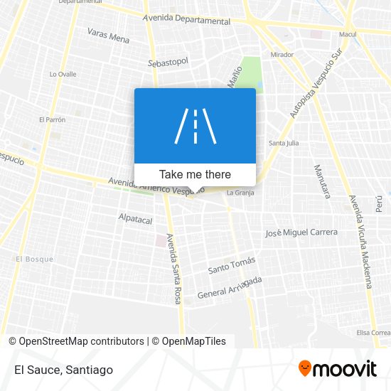 Mapa de El Sauce