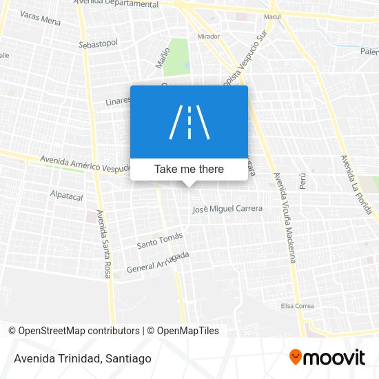 Mapa de Avenida Trinidad