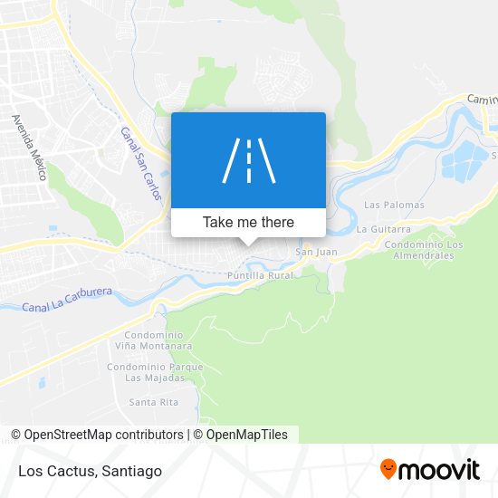 Mapa de Los Cactus