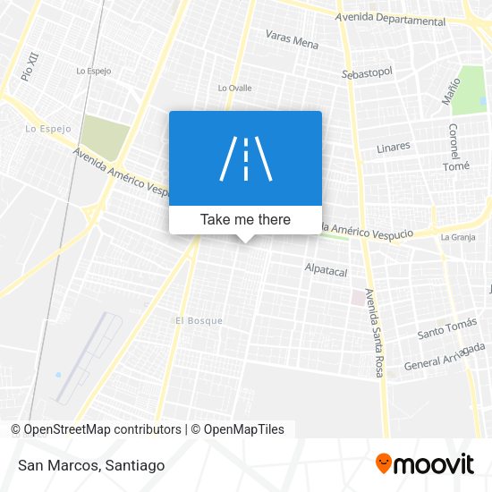 Mapa de San Marcos