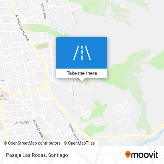 Mapa de Pasaje Las Rocas