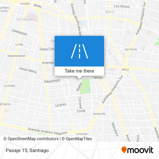 Mapa de Pasaje 15