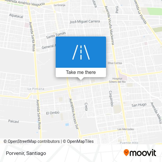 Mapa de Porvenir