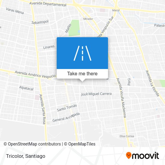Mapa de Tricolor
