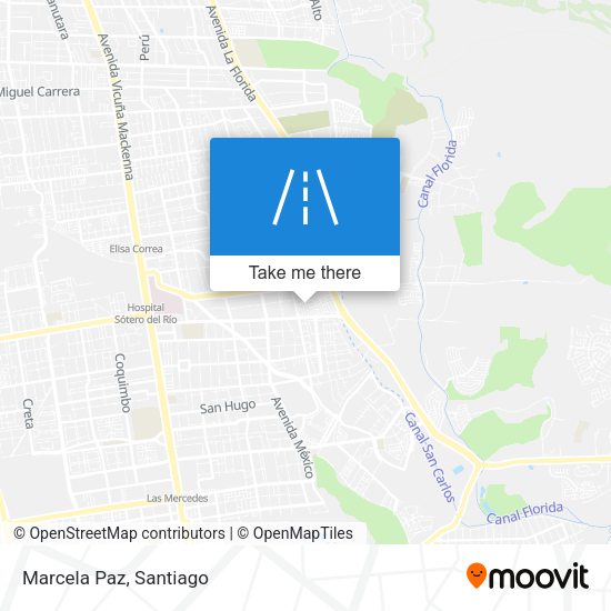 Mapa de Marcela Paz