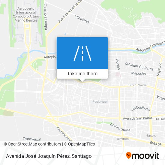 Mapa de Avenida José Joaquín Pérez