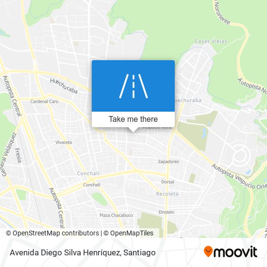 Avenida Diego Silva Henríquez map