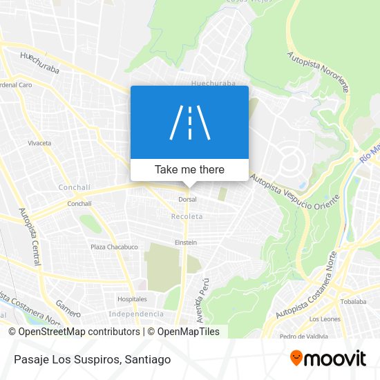 Mapa de Pasaje Los Suspiros