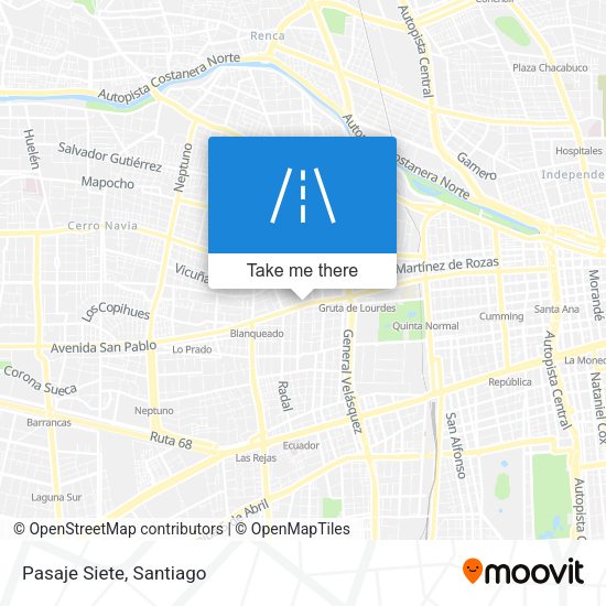 Mapa de Pasaje Siete