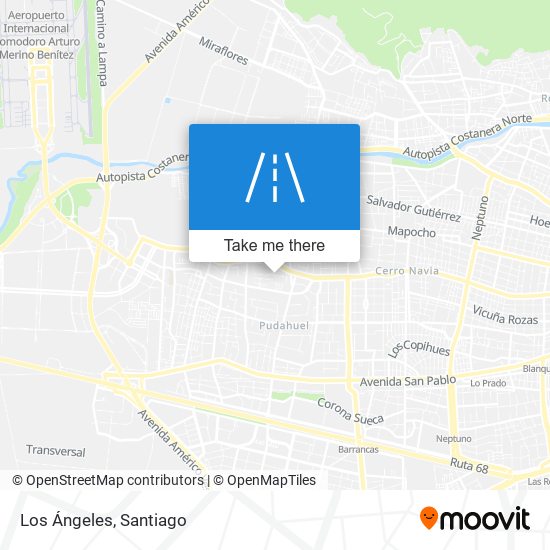 Los Ángeles map