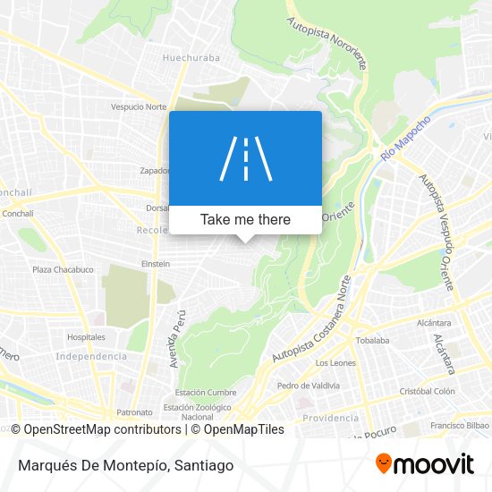 Marqués De Montepío map