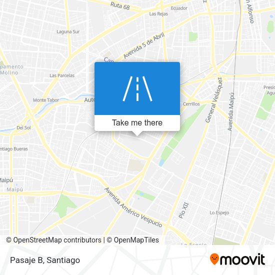 Mapa de Pasaje B