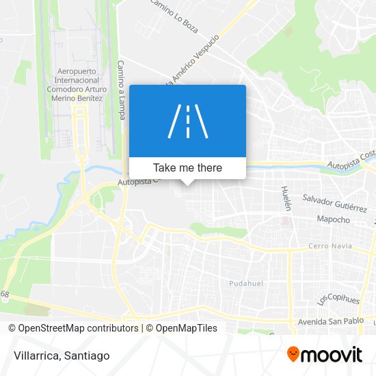 Mapa de Villarrica