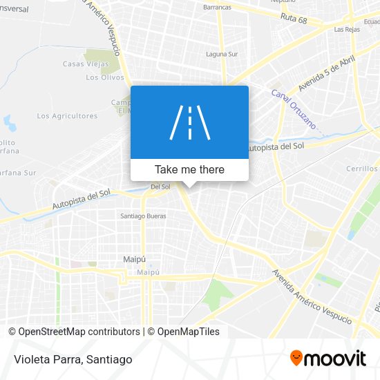Mapa de Violeta Parra