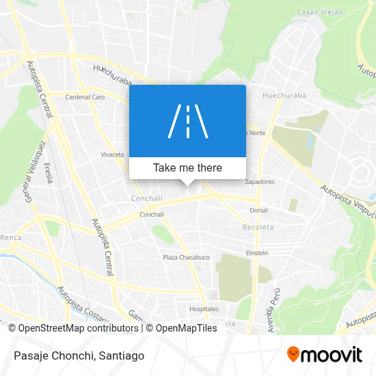 Pasaje Chonchi map