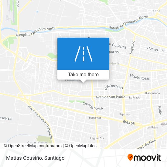 Matías Cousiño map