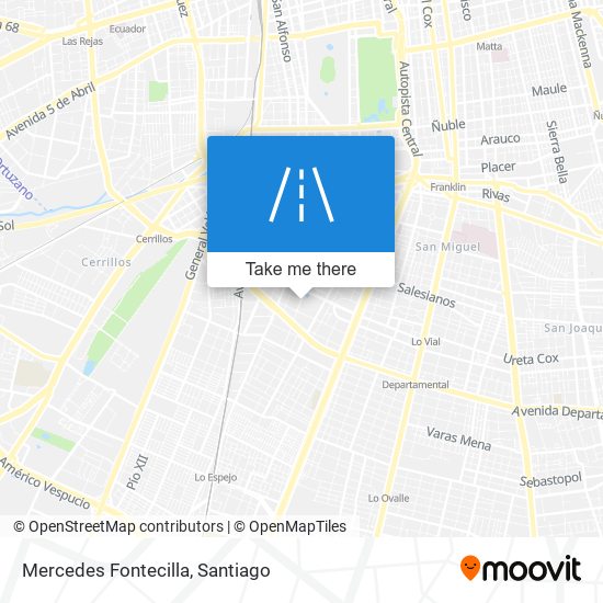 Mercedes Fontecilla map