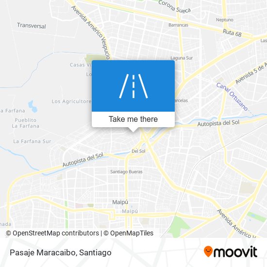 Pasaje Maracaibo map