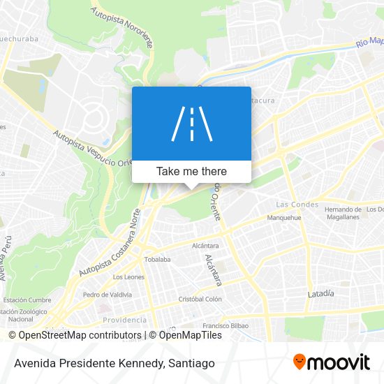 Avenida Presidente Kennedy map