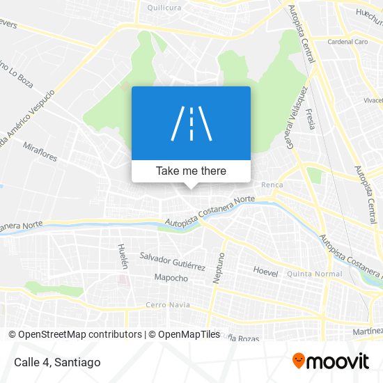 Calle 4 map