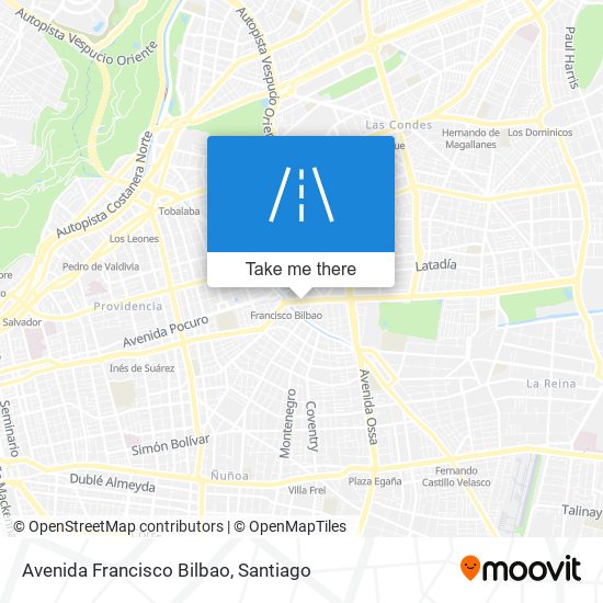 Avenida Francisco Bilbao map