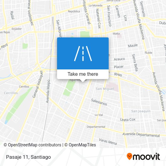 Mapa de Pasaje 11
