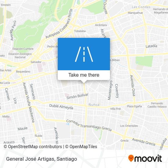 General José Artigas map