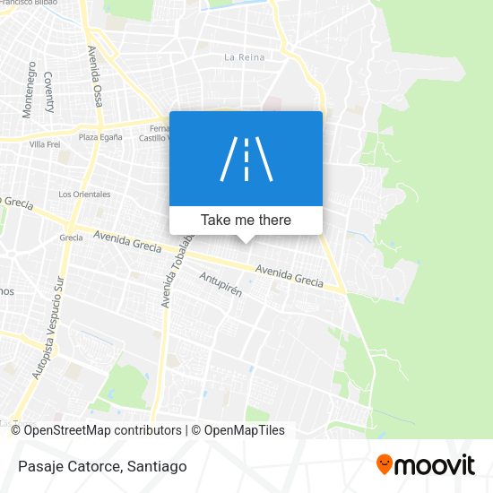 Mapa de Pasaje Catorce