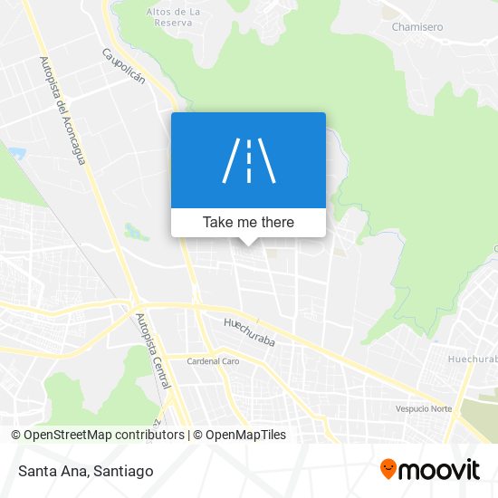 Santa Ana map