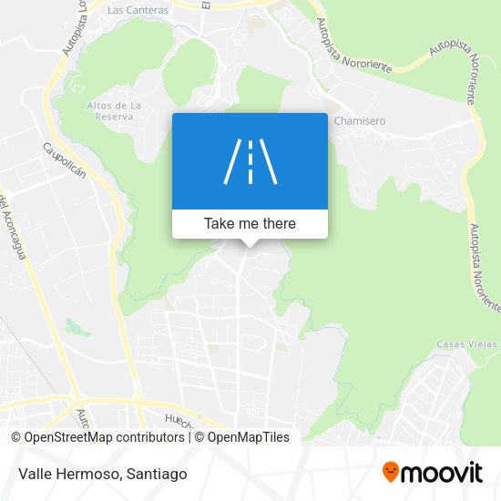 Mapa de Valle Hermoso