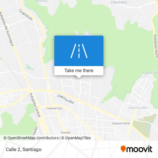 Calle 2 map