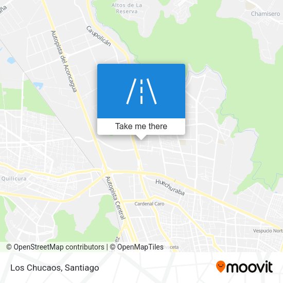 Mapa de Los Chucaos