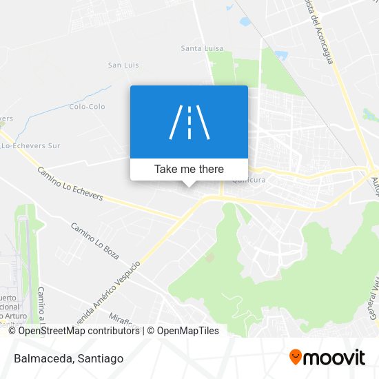 Mapa de Balmaceda