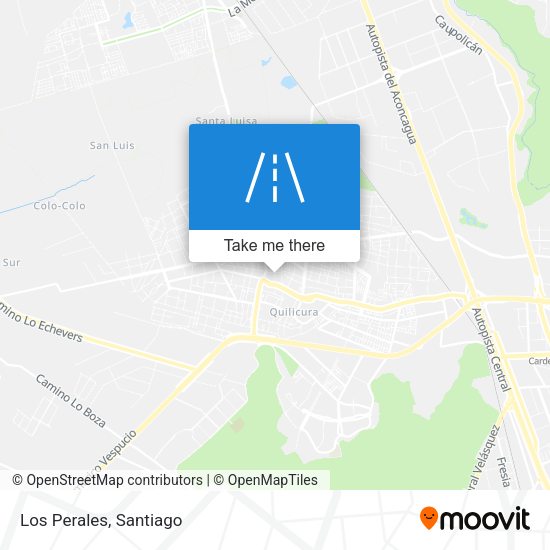 Mapa de Los Perales