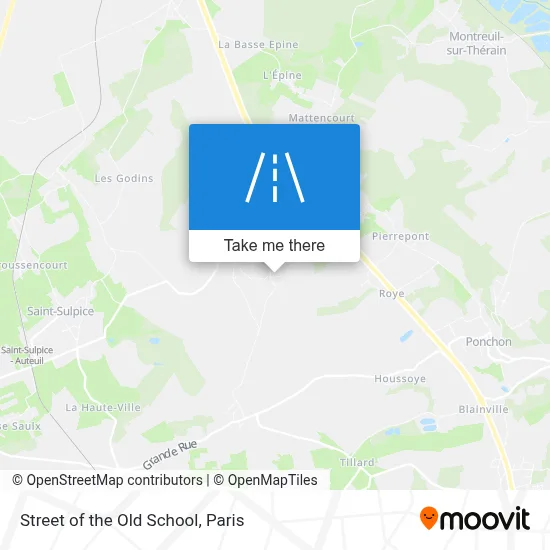 Rue De L'Ancienne École map