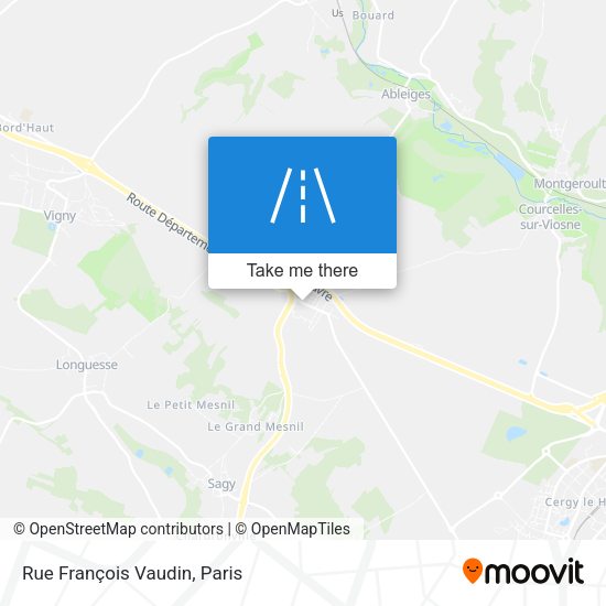 Rue François Vaudin map