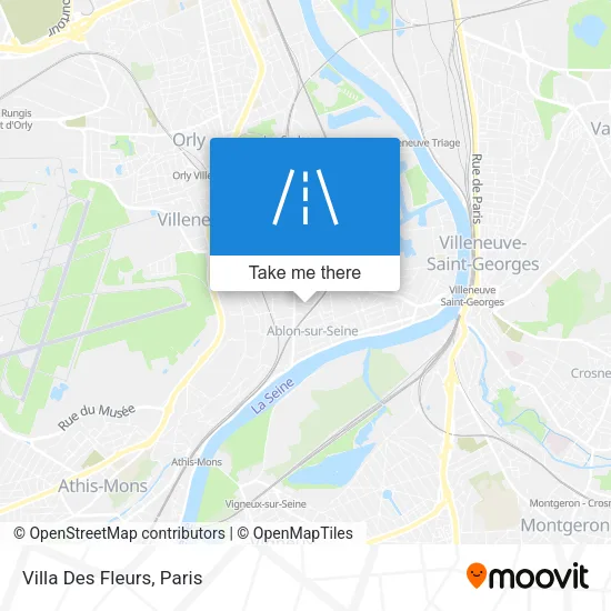 Villa Des Fleurs map