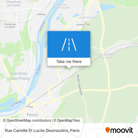 Rue Camille Et Lucile Desmoulins map