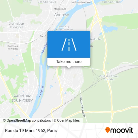 Rue du 19 Mars 1962 map