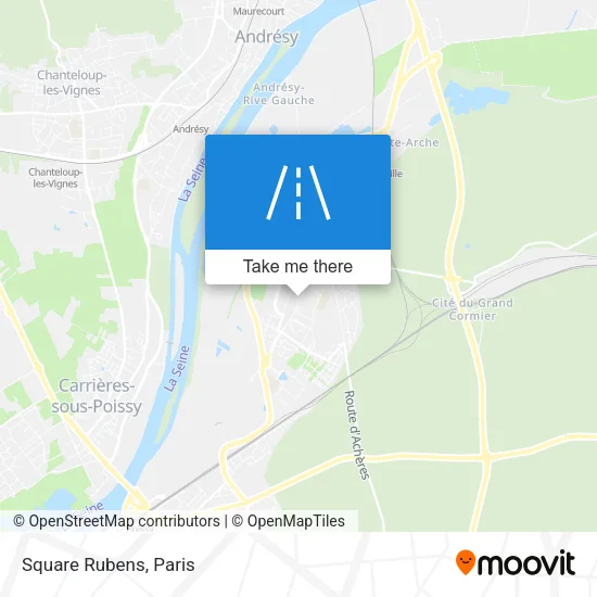 Square Rubens map