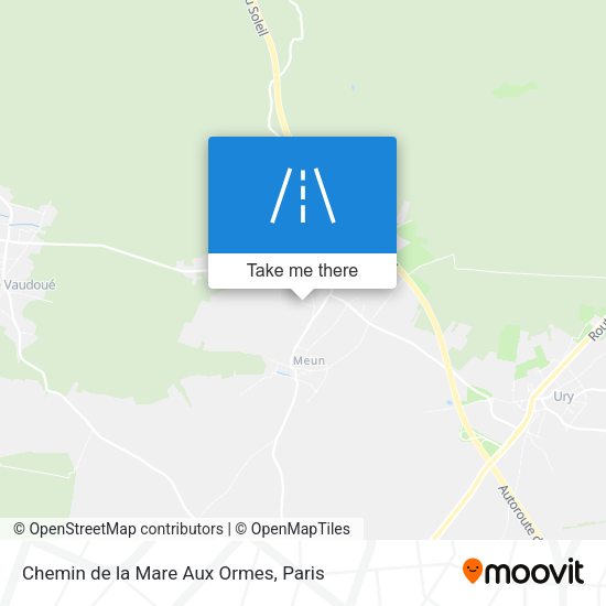 Chemin de la Mare Aux Ormes map