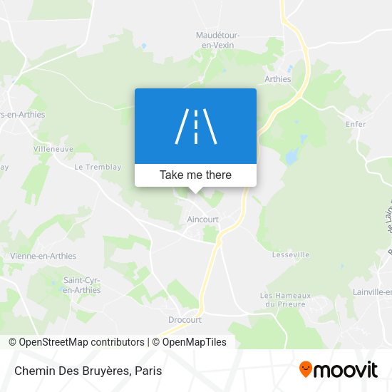 Chemin Des Bruyères map