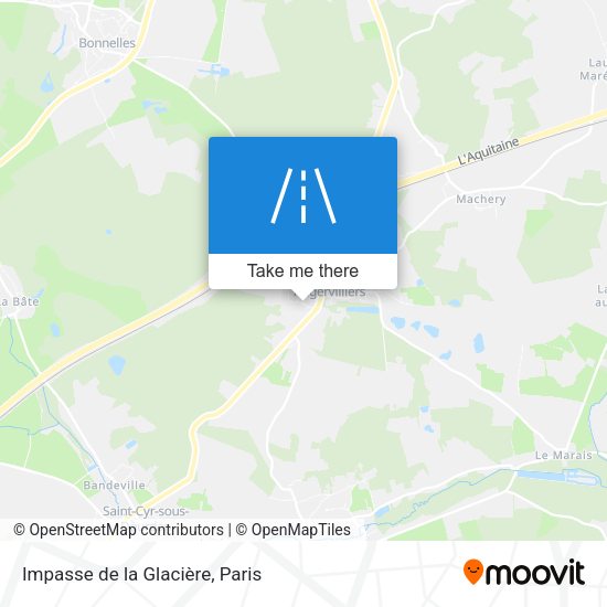 Impasse de la Glacière map