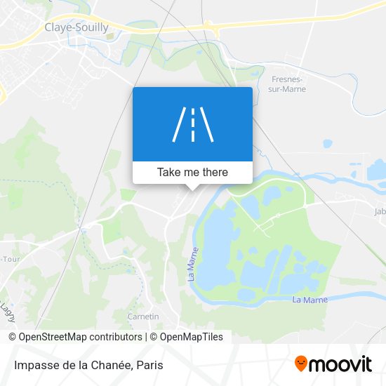 Impasse de la Chanée map